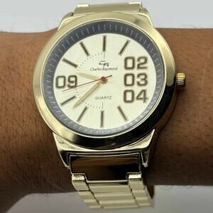 Gold Charles Raymond Men’s Watch